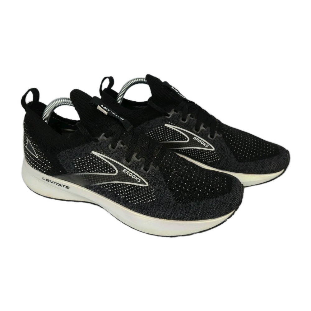 Brooks Levitate Stealthfit 5 Size Women's 10 B Shoes Gray and‎ Black Running